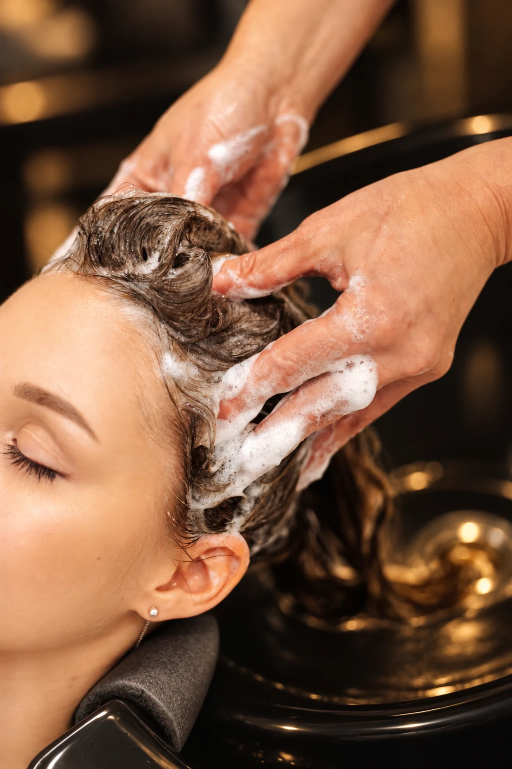 Gentle shampoo and scalp care
